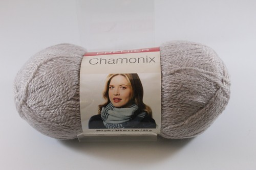 Premier Chamonix Mohair Blend Yarn "Misty Gray" One 85g. Light Grey